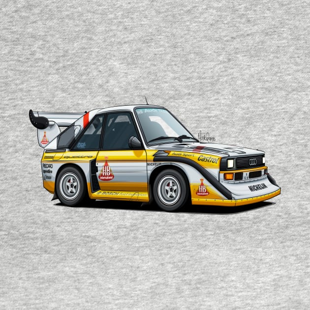 Sport S1 E2 Rally Group B by Mario Ramos Rally Art